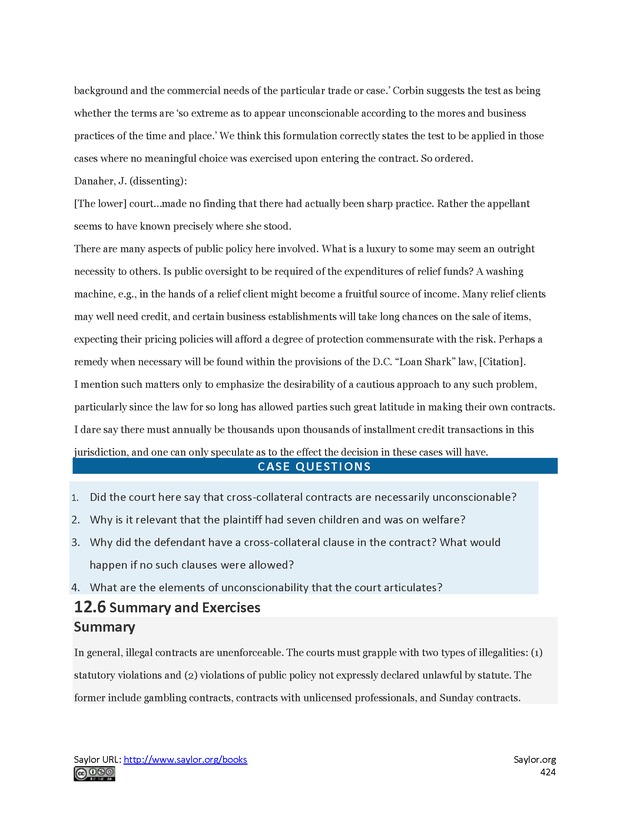 Business Law and the Legal Environment - Page 424